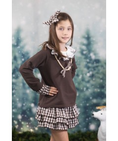 BOMBACHO FALDA COLECCION BROWN