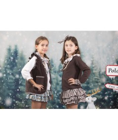 BOMBACHO FALDA COLECCION BROWN