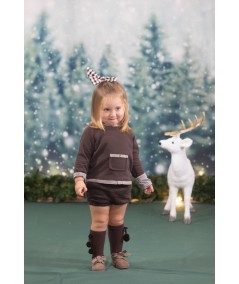 SUDADERA UNISEX COLECCION BROWN