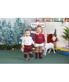 BOMBACHO NIÑO COLECCION BURDEOS