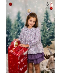 CONJUNTO NIÑA MORADO