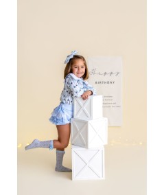 BOMBACHO NIÑA AZUL CELESTE