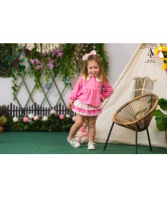 SUDADERA CANESU ROSA NIÑA