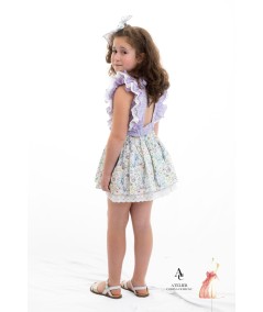CONJUNTO NIÑA LAVANDA