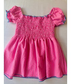 CAMISA ENGOMADA VICHY ROSA