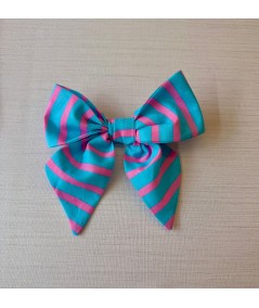LAZO RAYAS TURQUESA Y ROSA